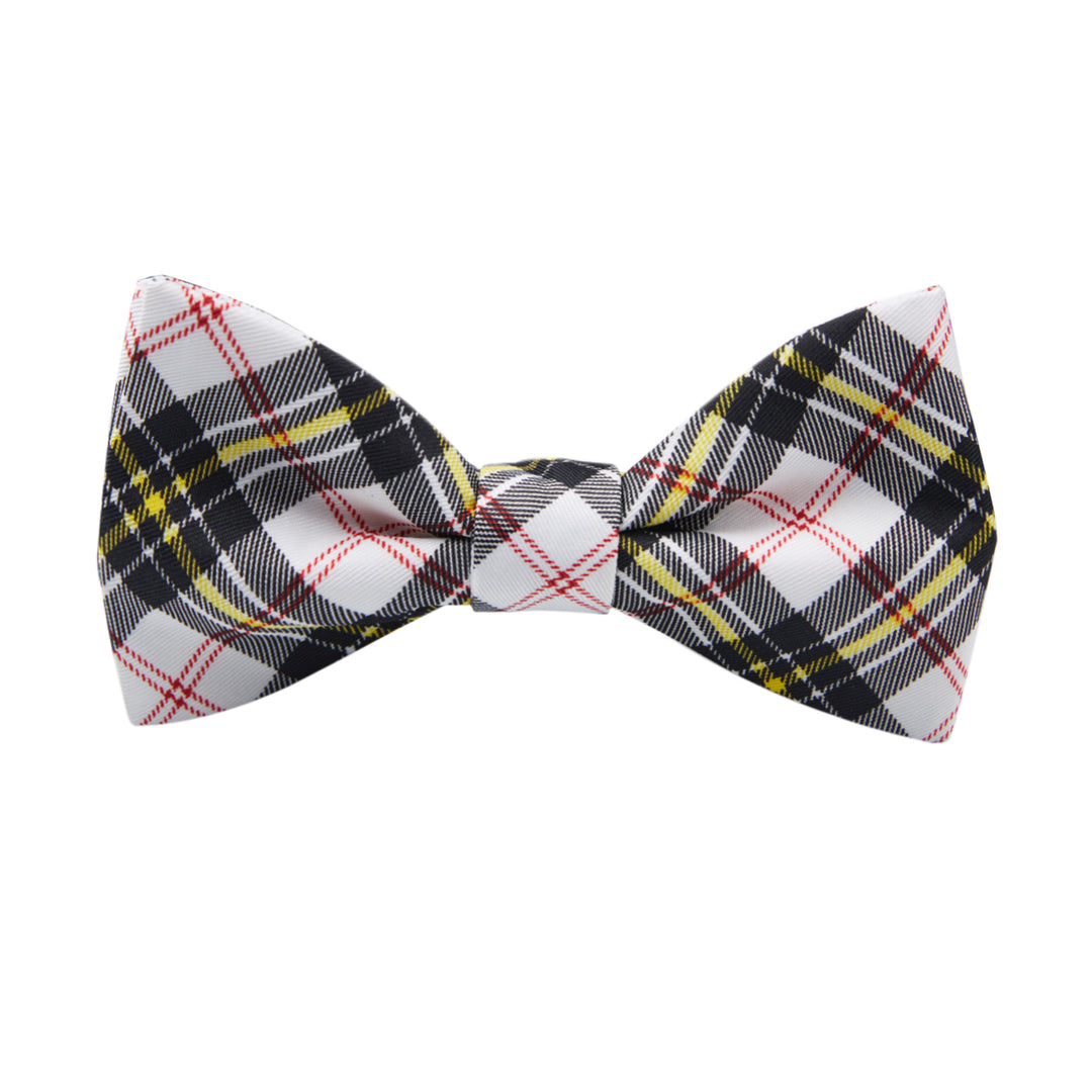 MacPherson Tartan Plaid Self-Tie Bow Tie