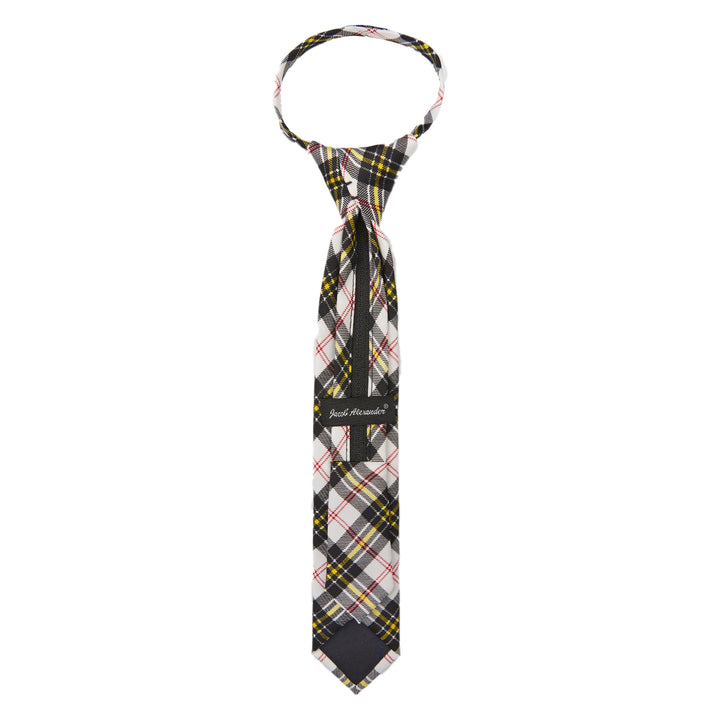 Kid's MacPherson Tartan Plaid 11" Zipper Tie