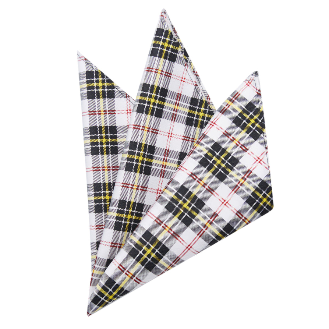 MacPherson Tartan Plaid Pocket Square