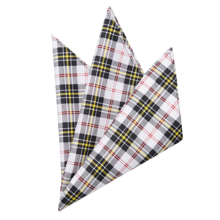 MacPherson Tartan Plaid Pocket Square