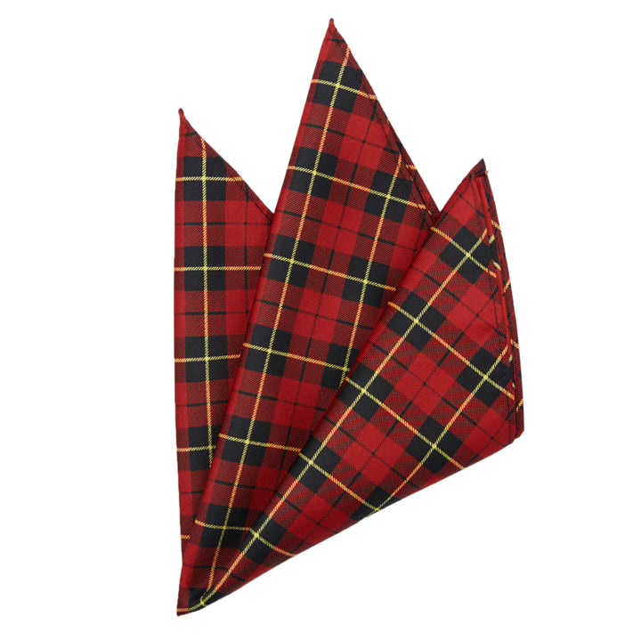 Wallace Tartan Plaid Pocket Square