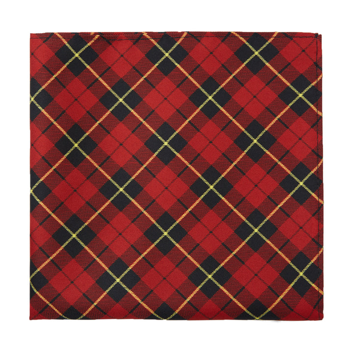 Wallace Tartan Plaid Pocket Square