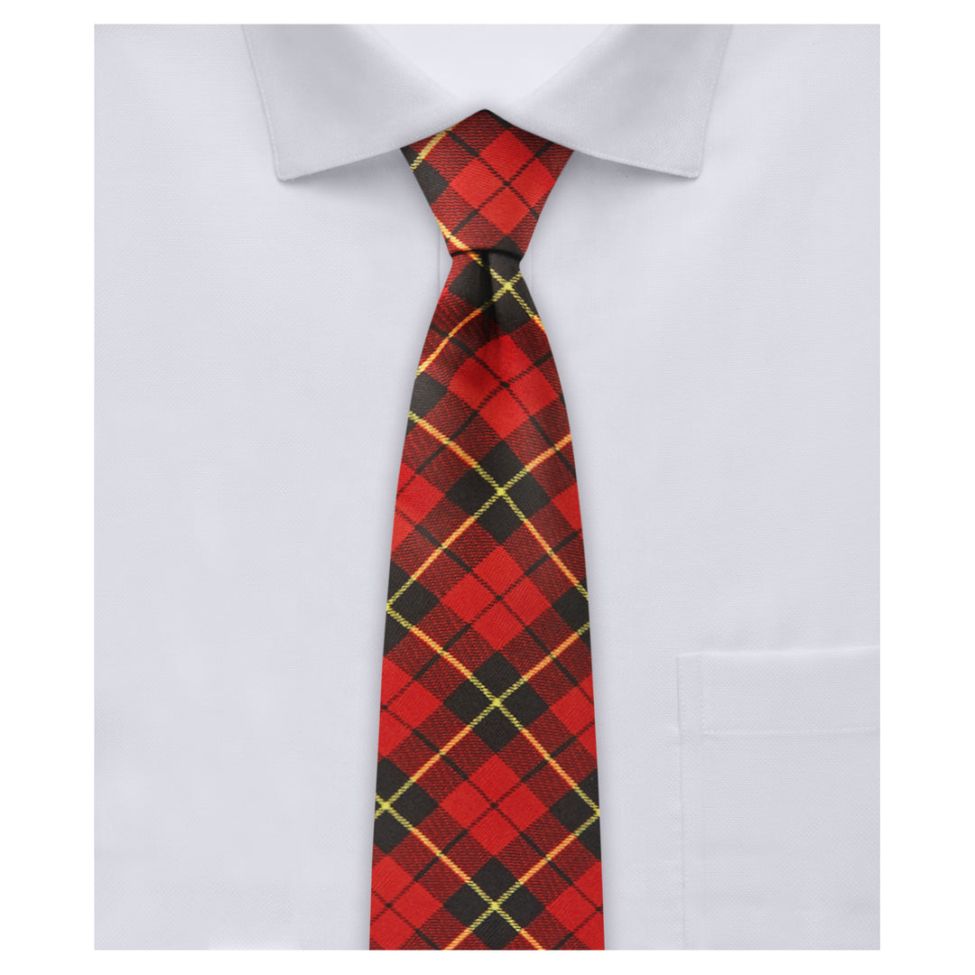 Wallace Tartan Plaid Slim Tie