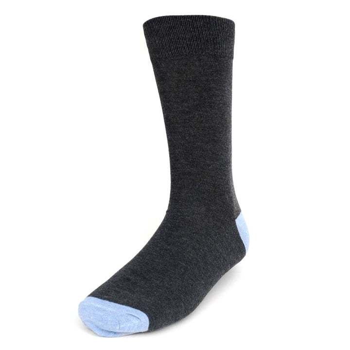 Solid Crew Socks - Dark Gray