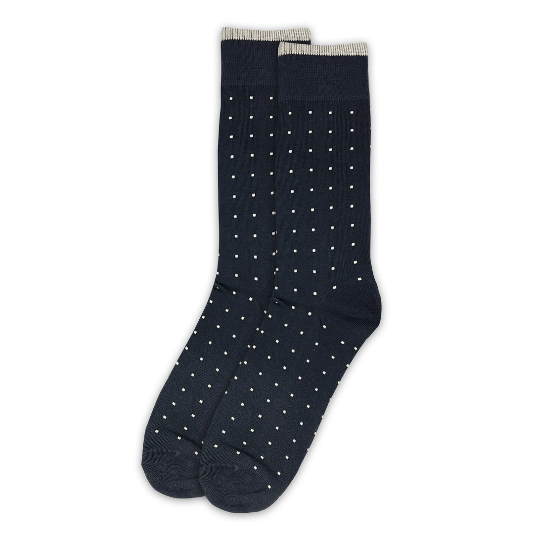 Tiny Dots Crew Socks - Black