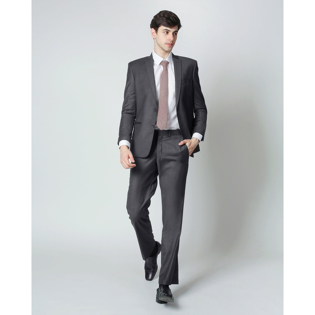 Watercolor Linen Slim Tie - Beige