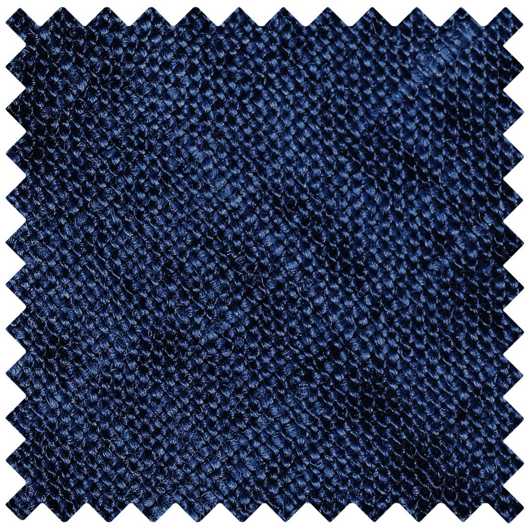 Watercolor Linen Slim Tie - Denim