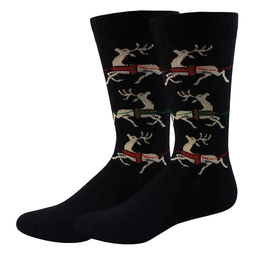 Men's Christmas Santa Reindeer Socks
