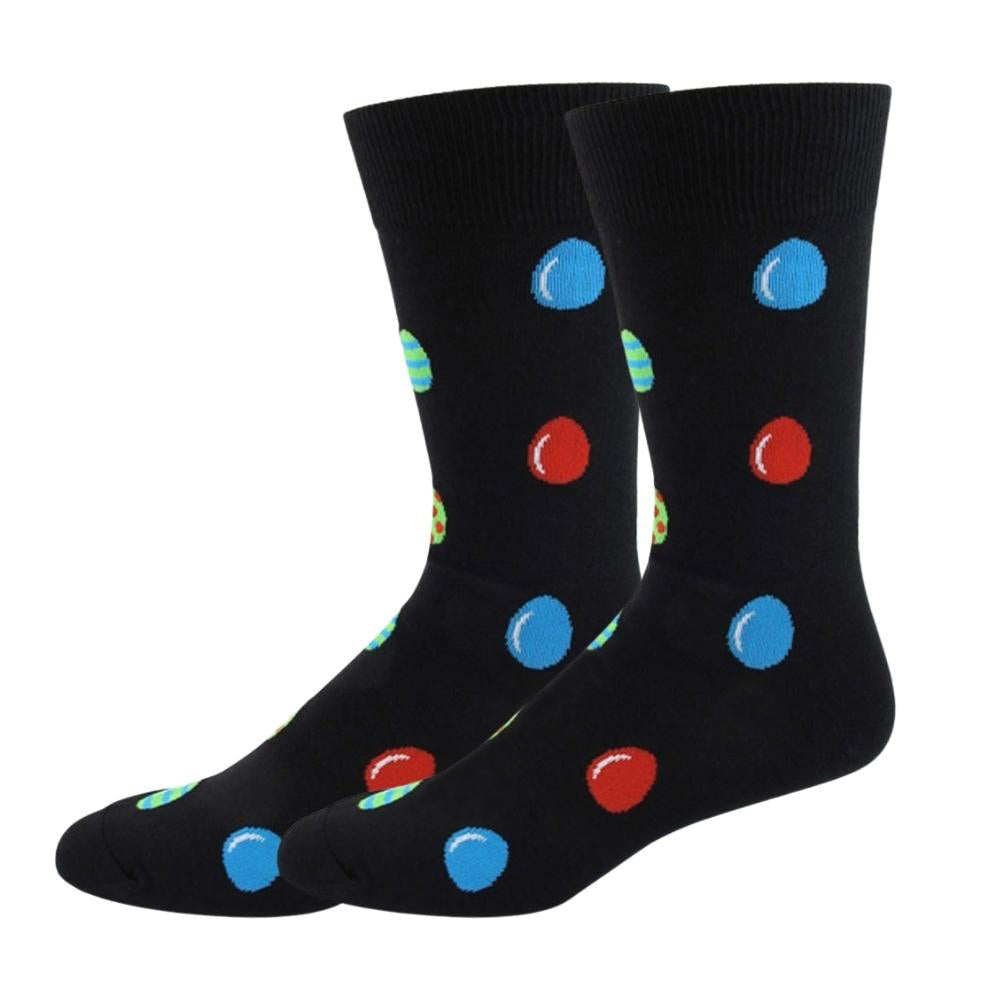 Men's Colorful Easter Eggs Socks