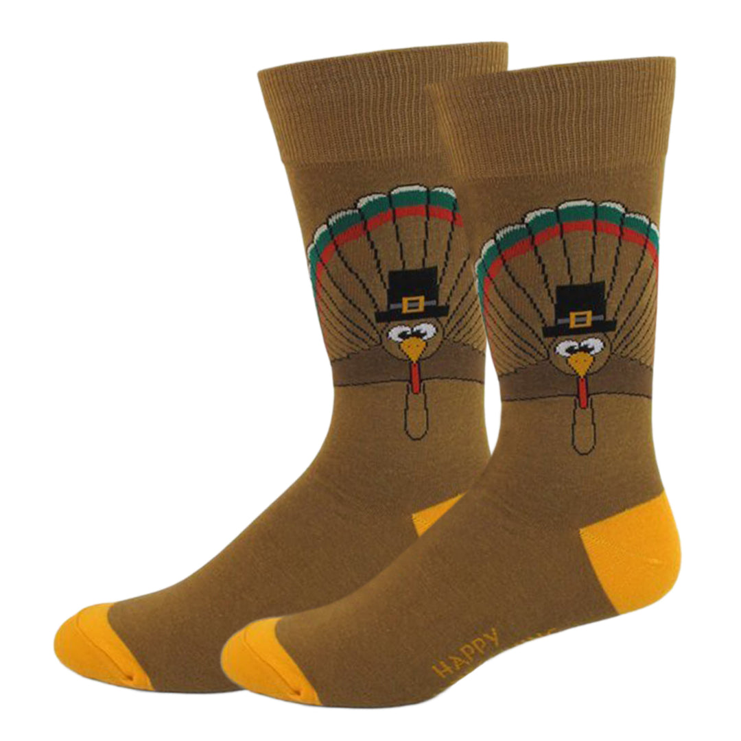 Women's Happy Thanksgiving Turkey Socks