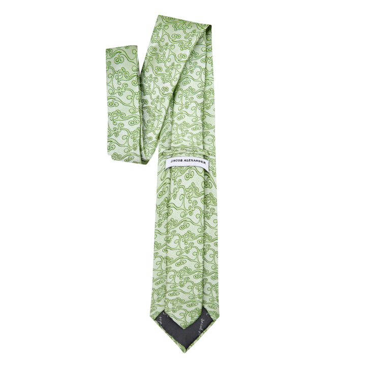Bold Vine Tie - Green
