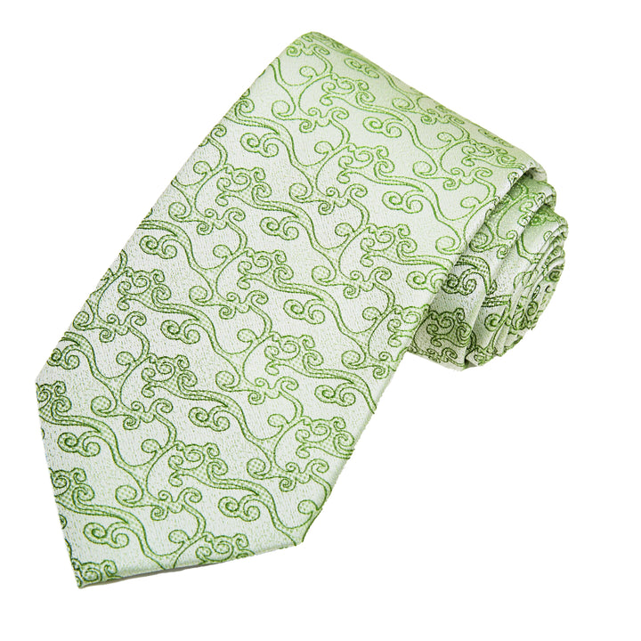 Bold Vine Tie - Green