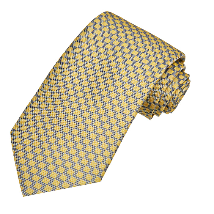 Zig Zag Tie - Yellow