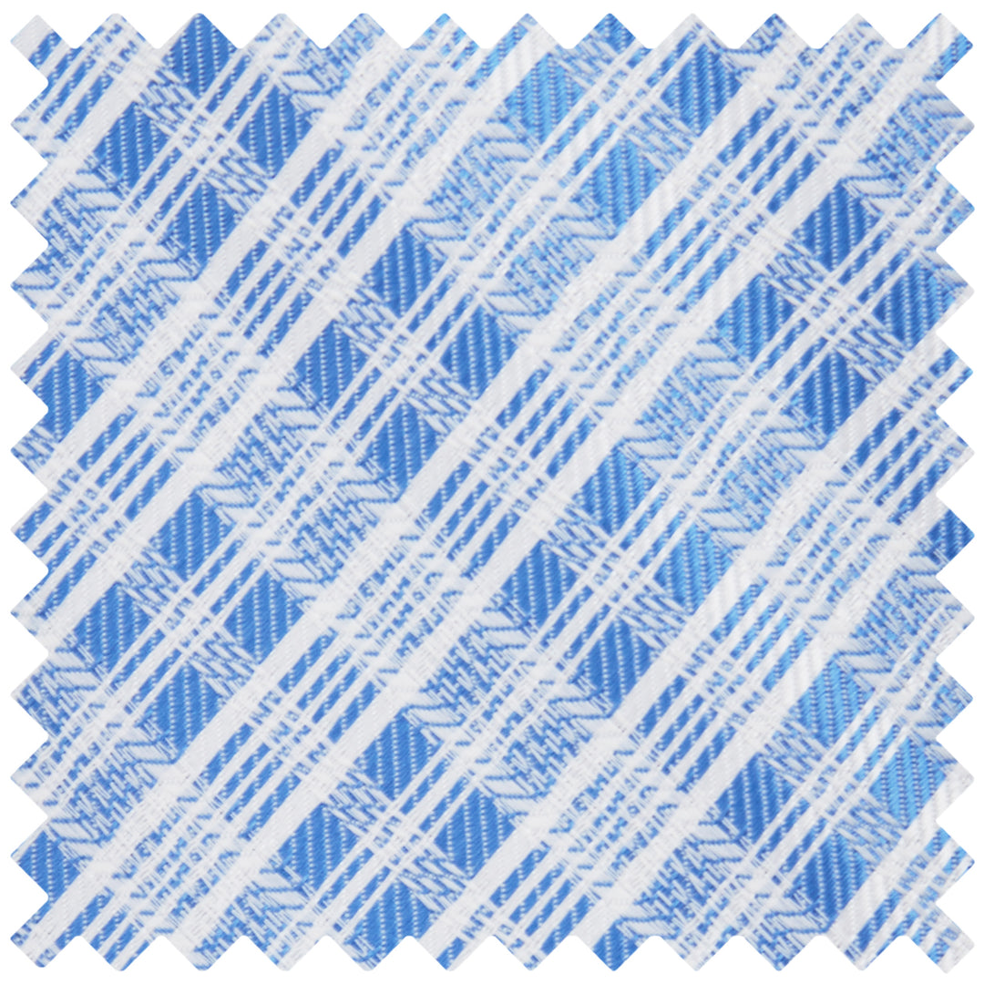 Plaid Tie - Blue