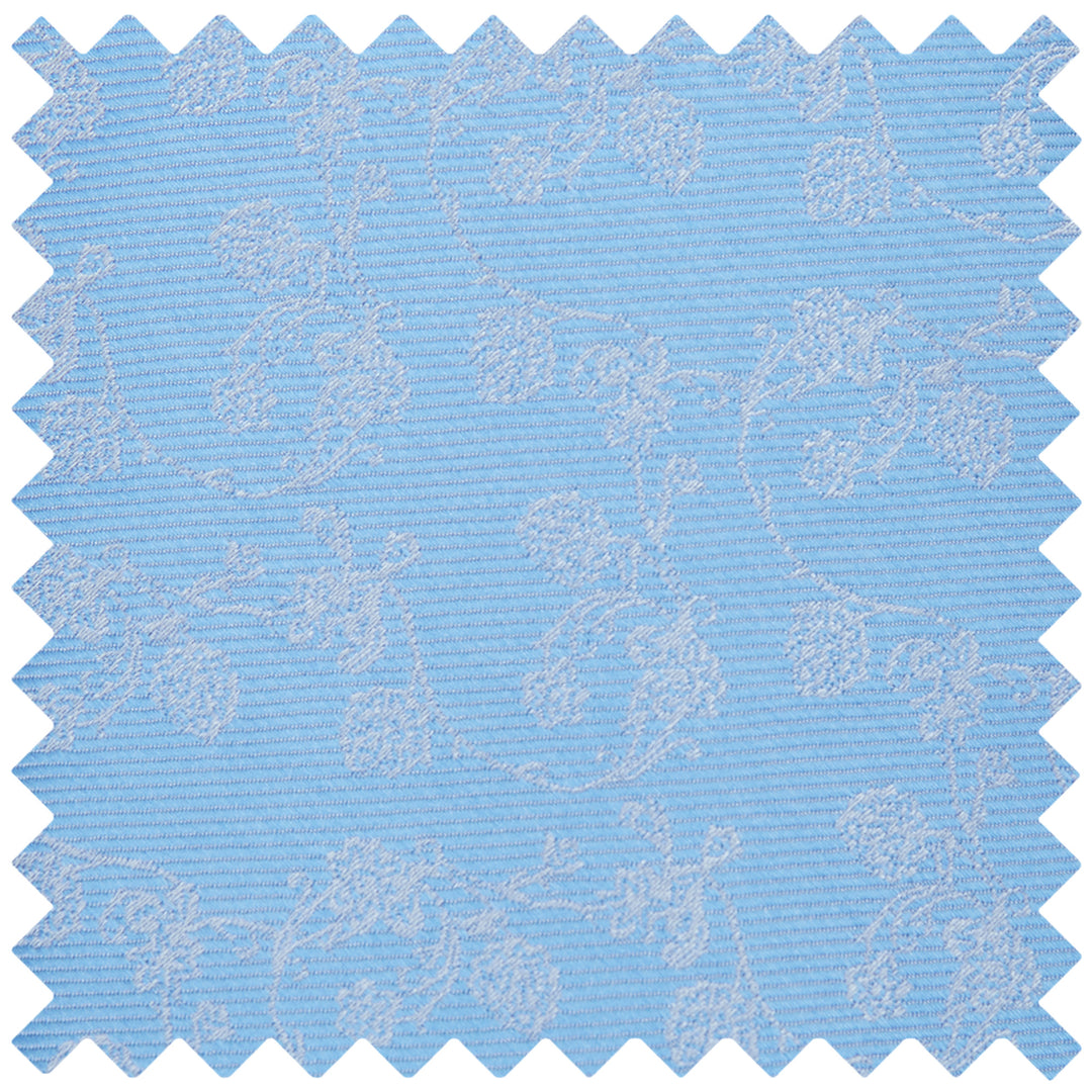 Floral Tie - Blue