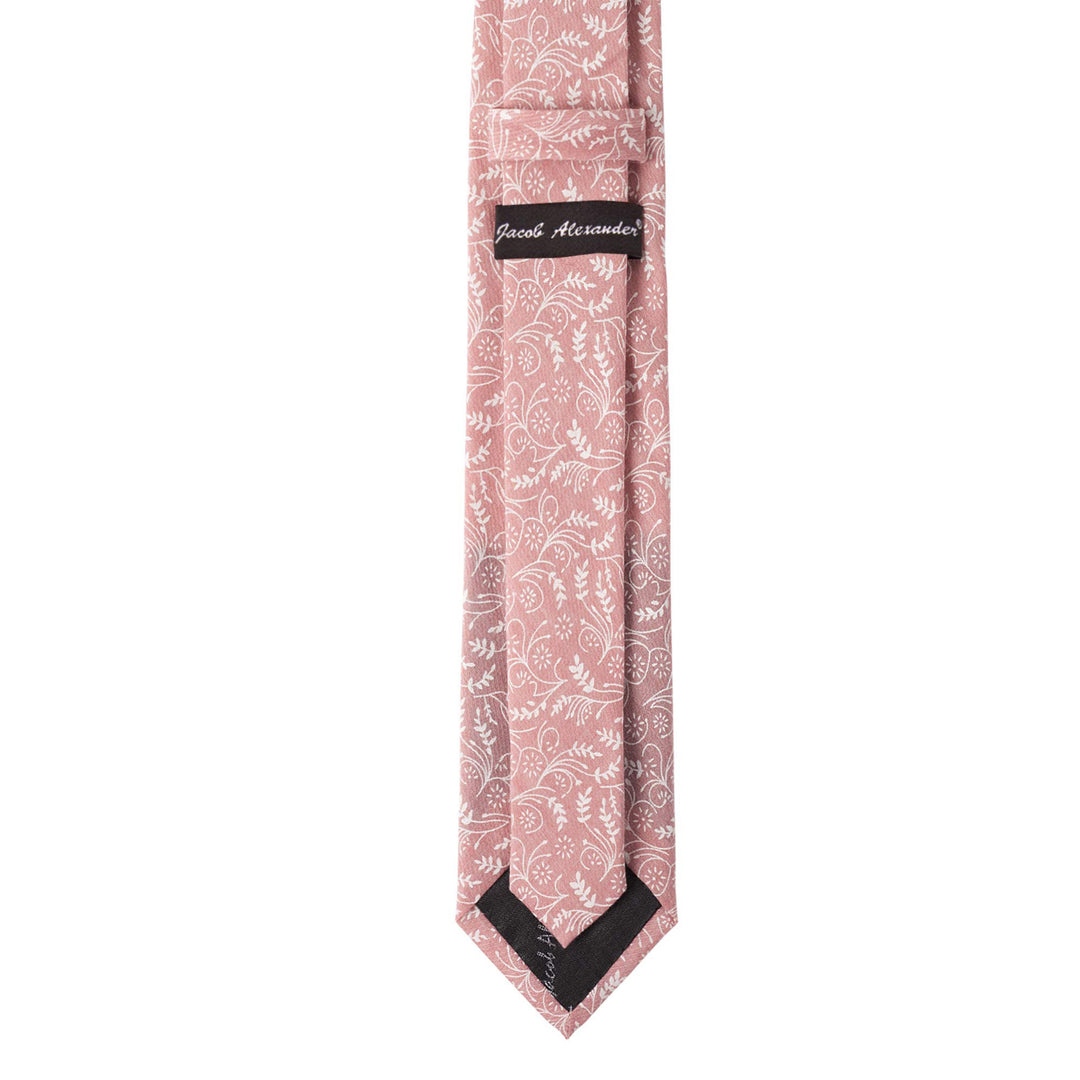Kids' Prep Floral Tie - Dusty Rose
