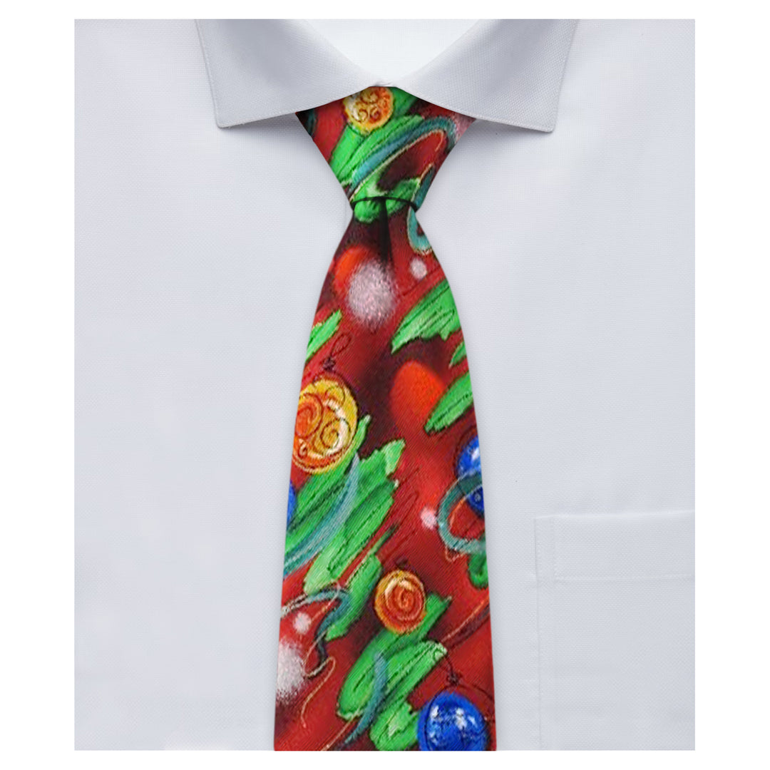 Jerry Garcia Creme de Menthe Christmas Silk Tie