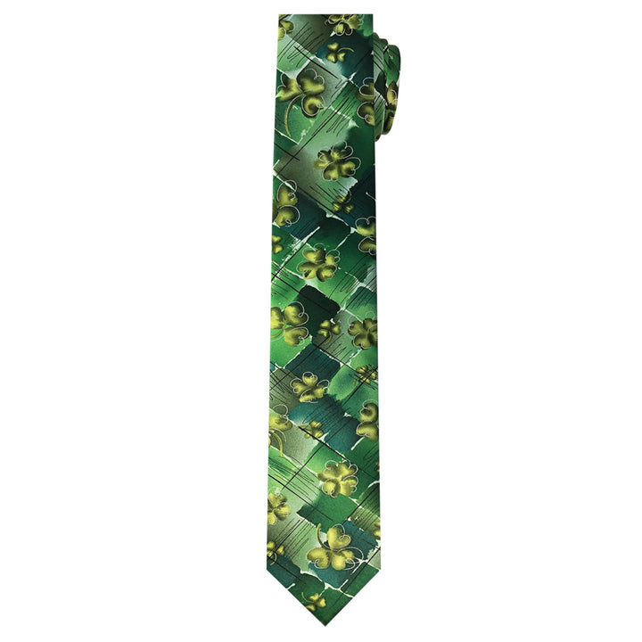 Jerry Garcia St. Patrick's Plant Person Extra Long Tie