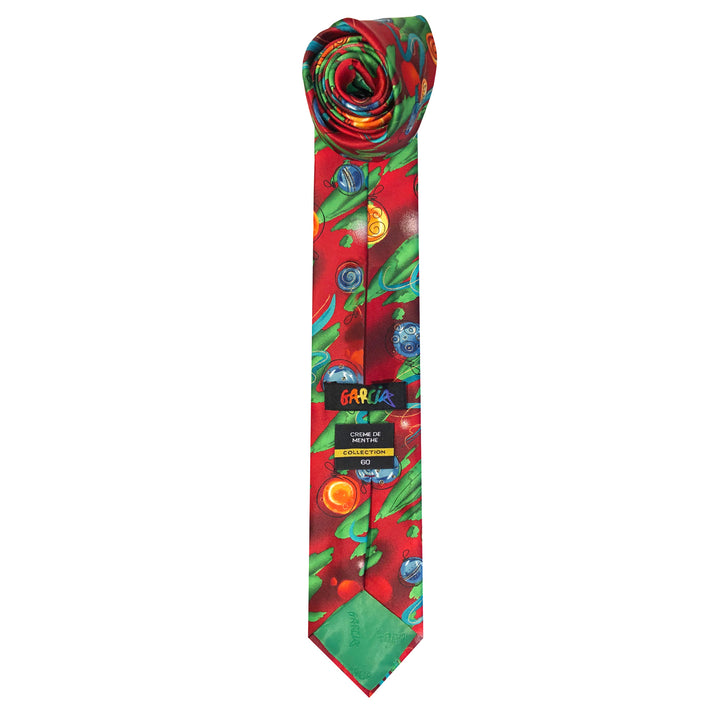 Jerry Garcia Christmas Tree Ornaments Extra Long Tie