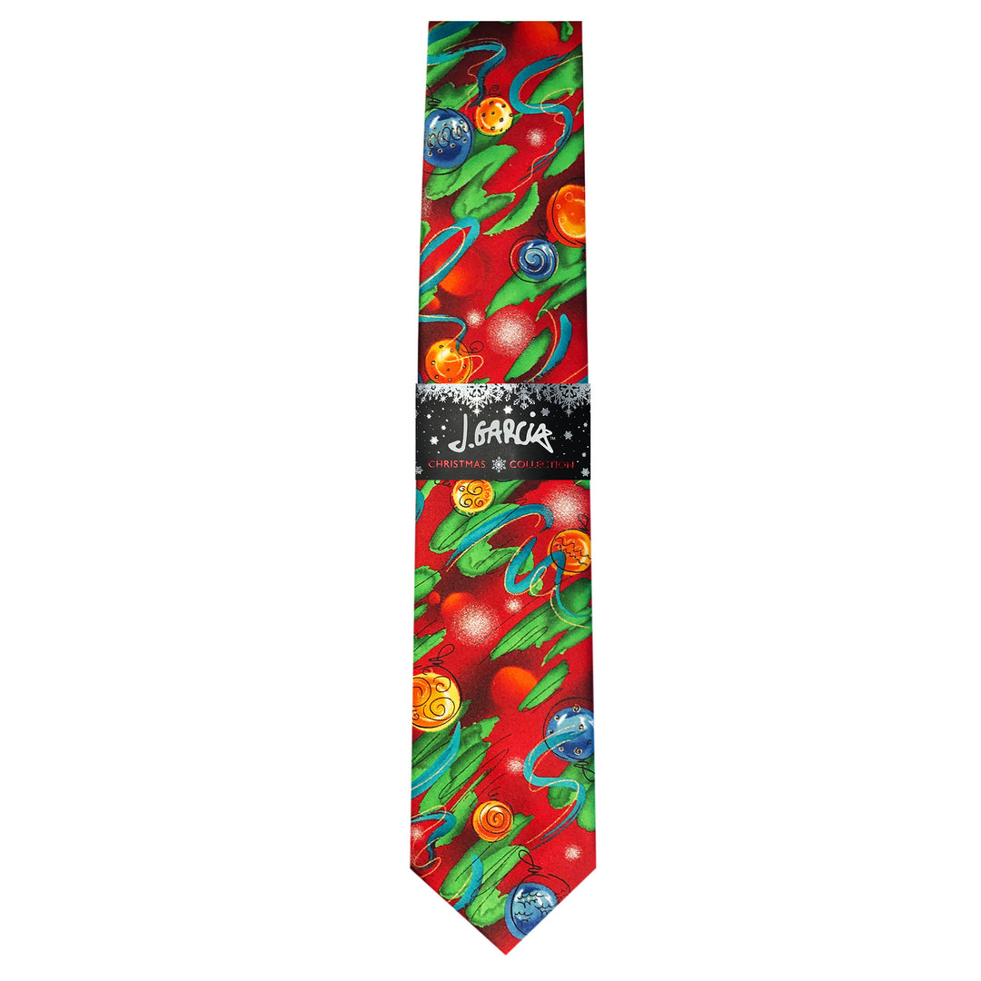 Jerry Garcia Christmas Tree Ornaments Extra Long Tie