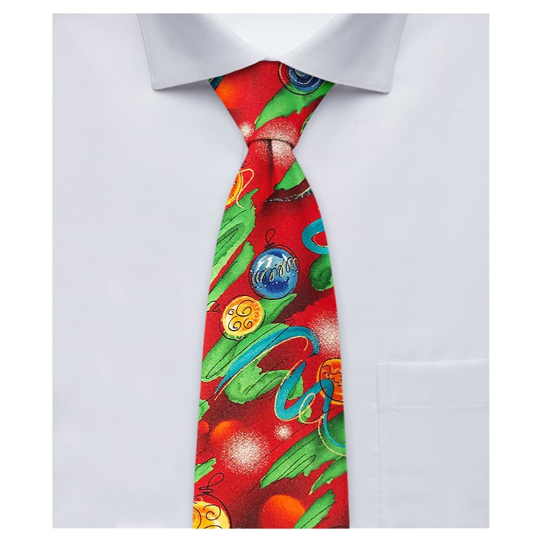 Jerry Garcia Christmas Tree Ornaments Extra Long Tie