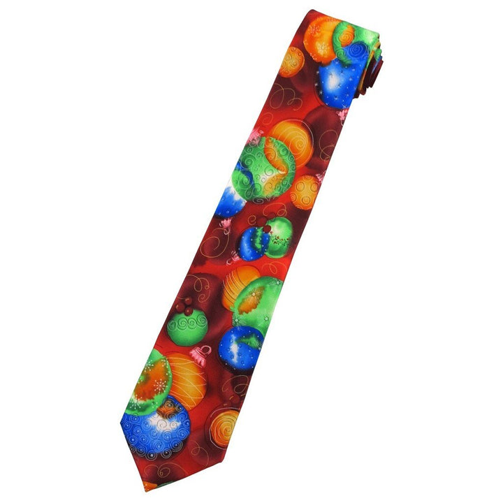 Jerry Garcia Red Creme de Menthe Hangover Merry Christmas Ornaments Tie