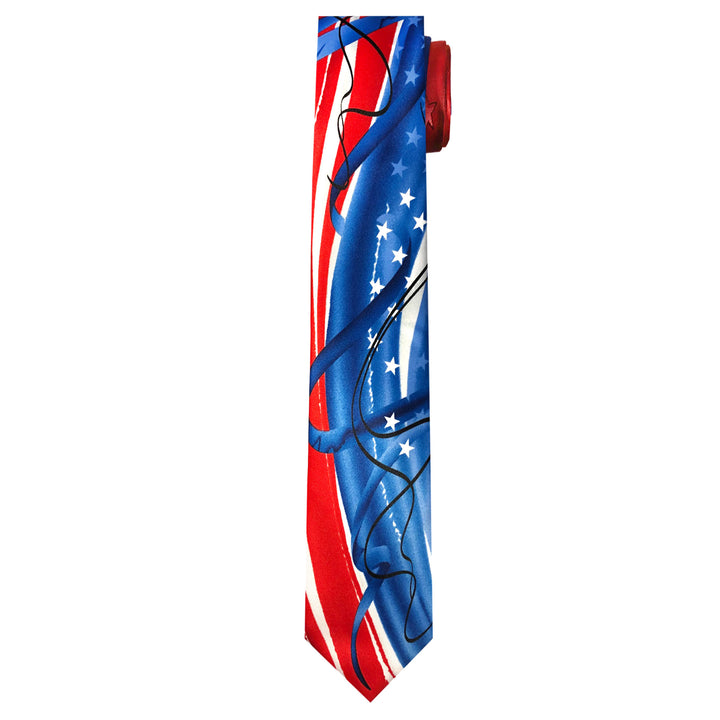 Jerry Garcia Fourth of July Extra Long Tie