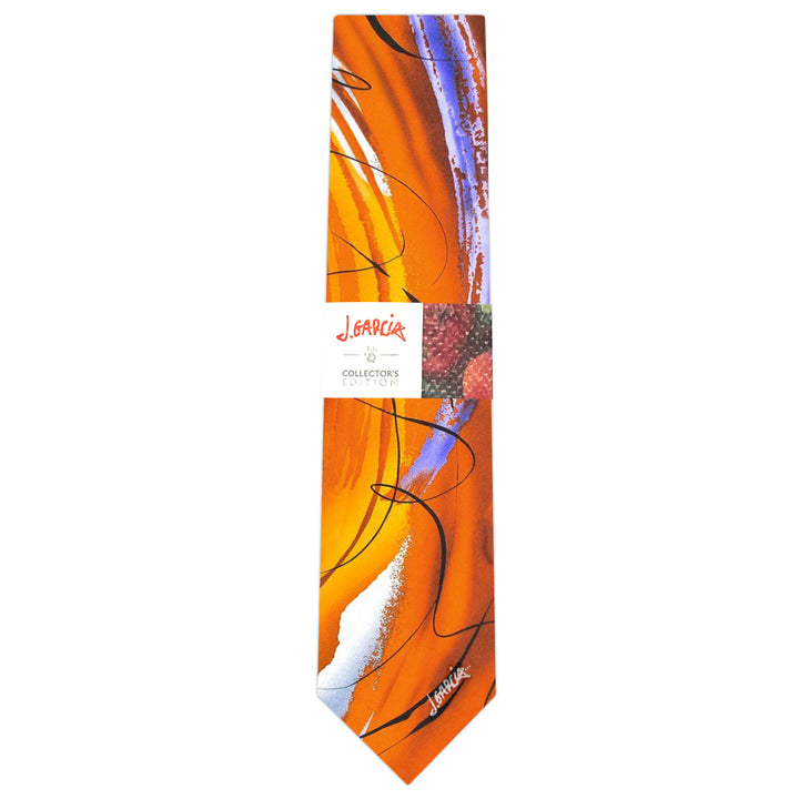 Jerry Garcia Snail Garden Extra Long Tie