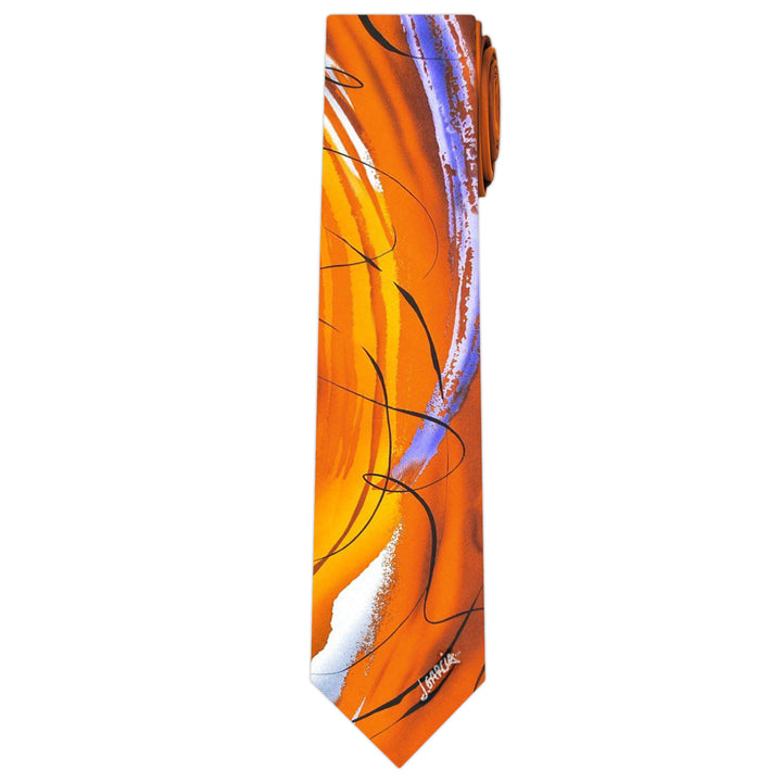 Jerry Garcia Snail Garden Tie