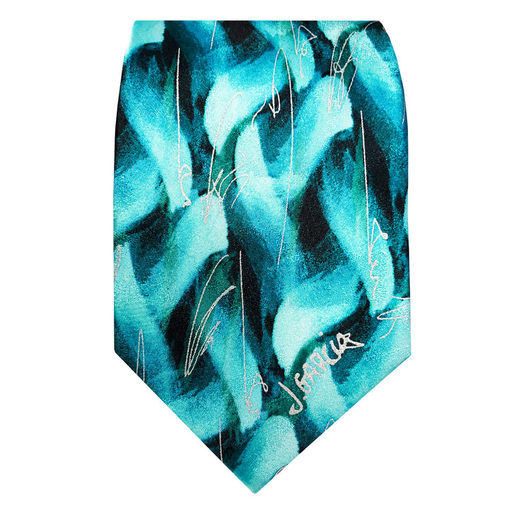 Jerry Garcia Nude Tie - Teal