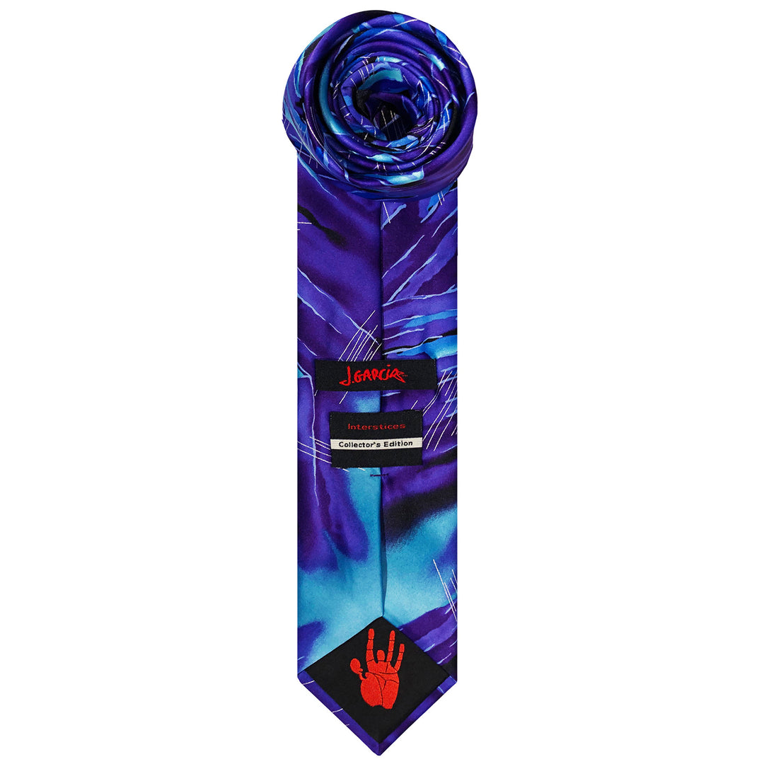 Jerry Garcia Interstices Tie - Purple