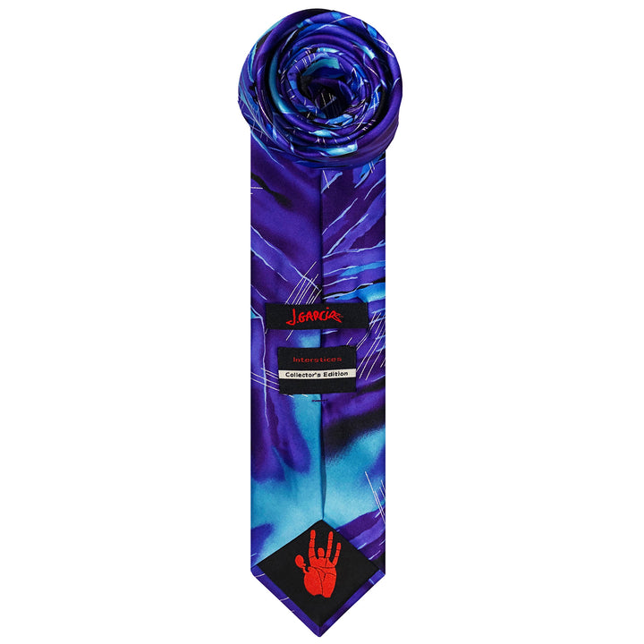Jerry Garcia Interstices Tie - Purple