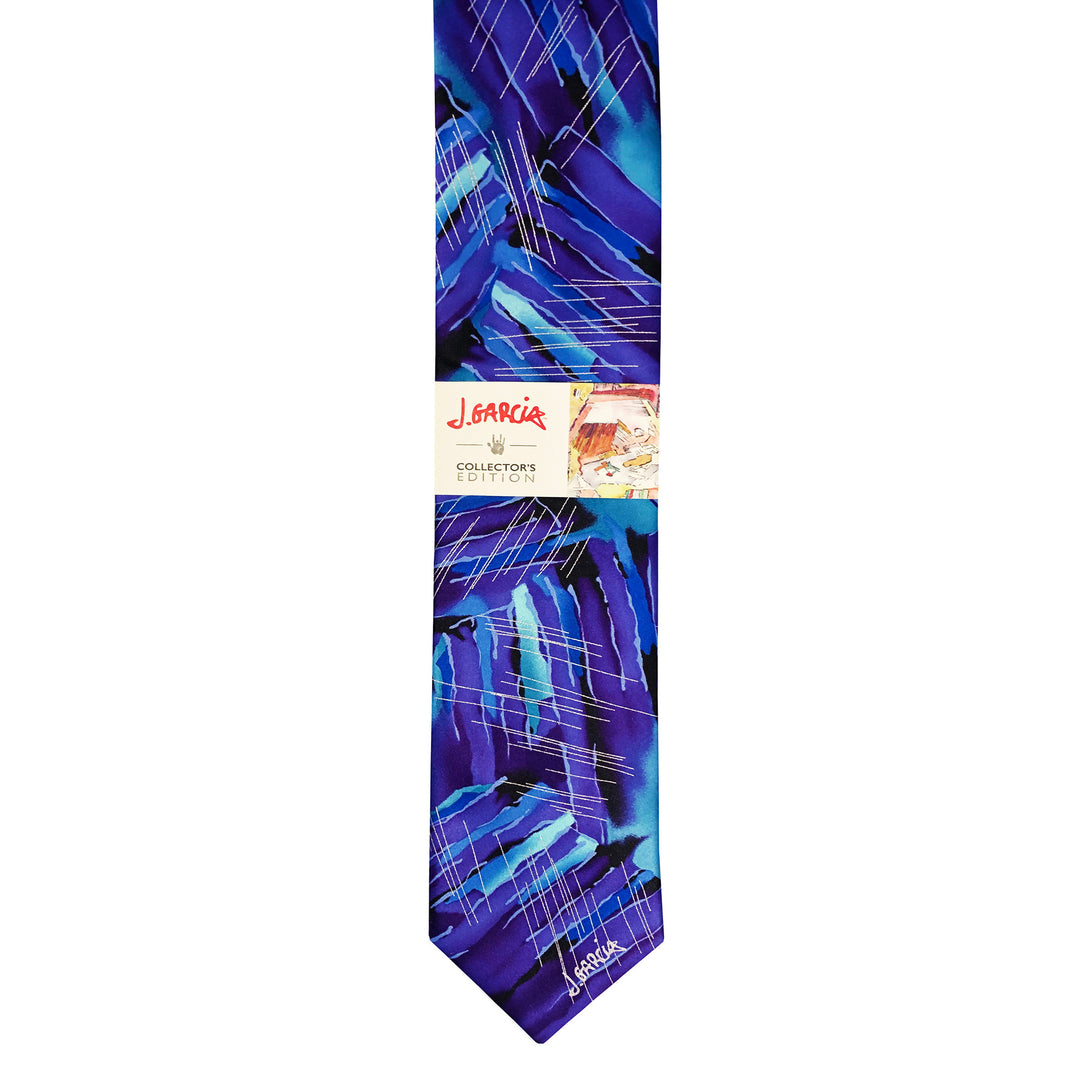 Jerry Garcia Interstices Tie - Purple