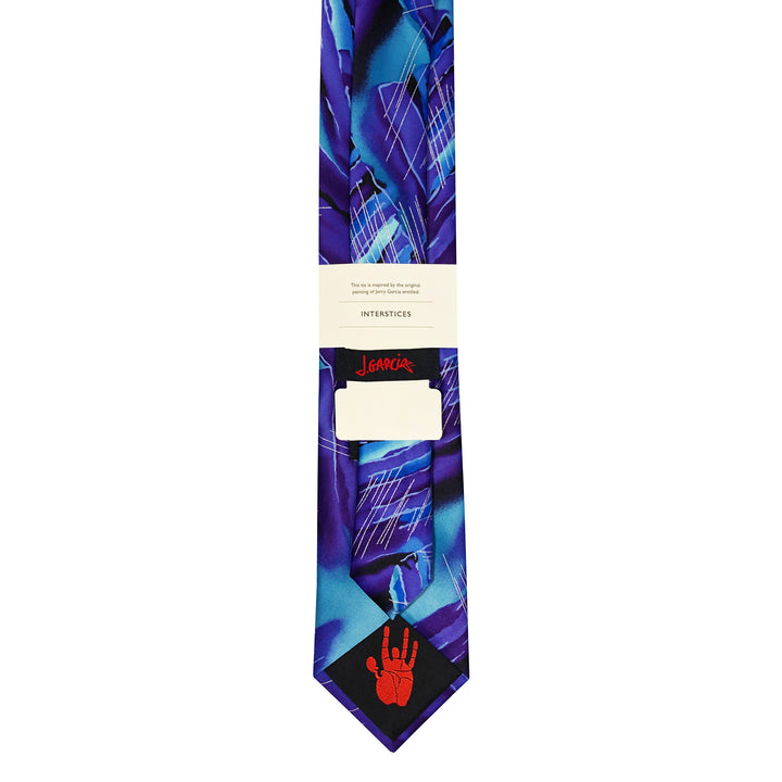 Jerry Garcia Interstices Tie - Purple
