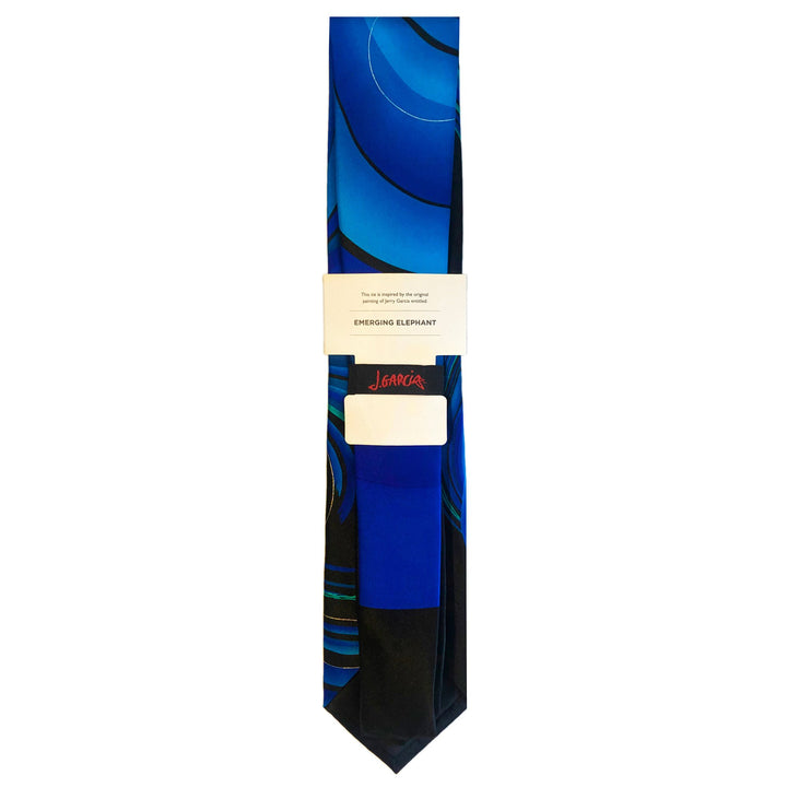 Jerry Garcia Emerging Elephant Extra Long Tie - Blue