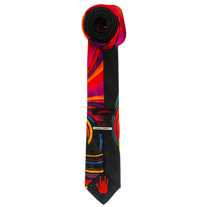 Jerry Garcia Emerging Elephant Extra Long Tie - Pink
