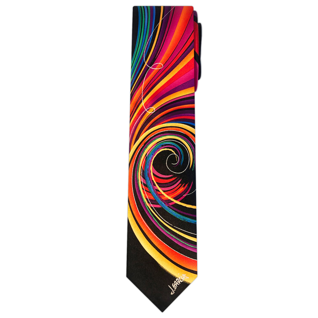 Jerry Garcia Emerging Elephant Extra Long Tie - Pink