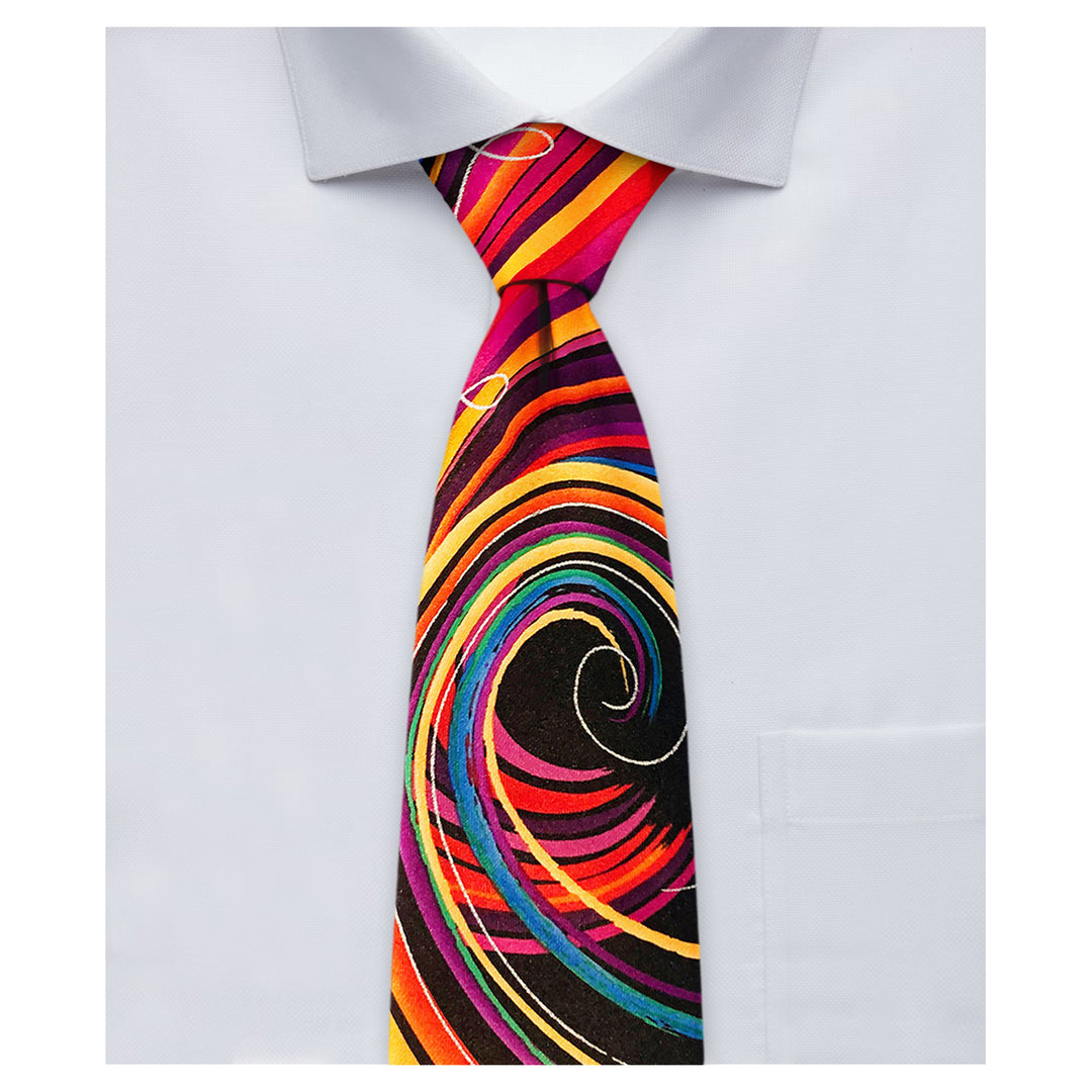 Jerry Garcia Emerging Elephant Tie - Pink