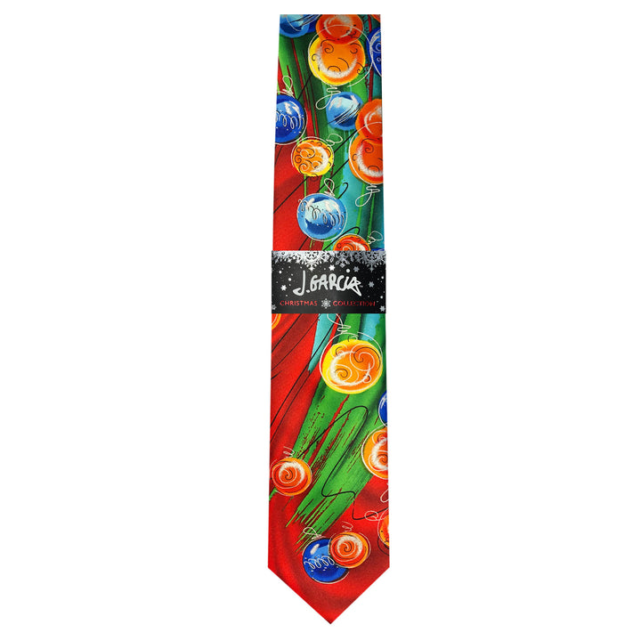 Jerry Garcia Christmas Ornaments Extra Long Tie