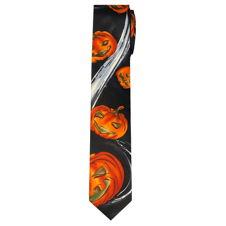 Jerry Garcia Halloween Jack-O'-Lantern Tie