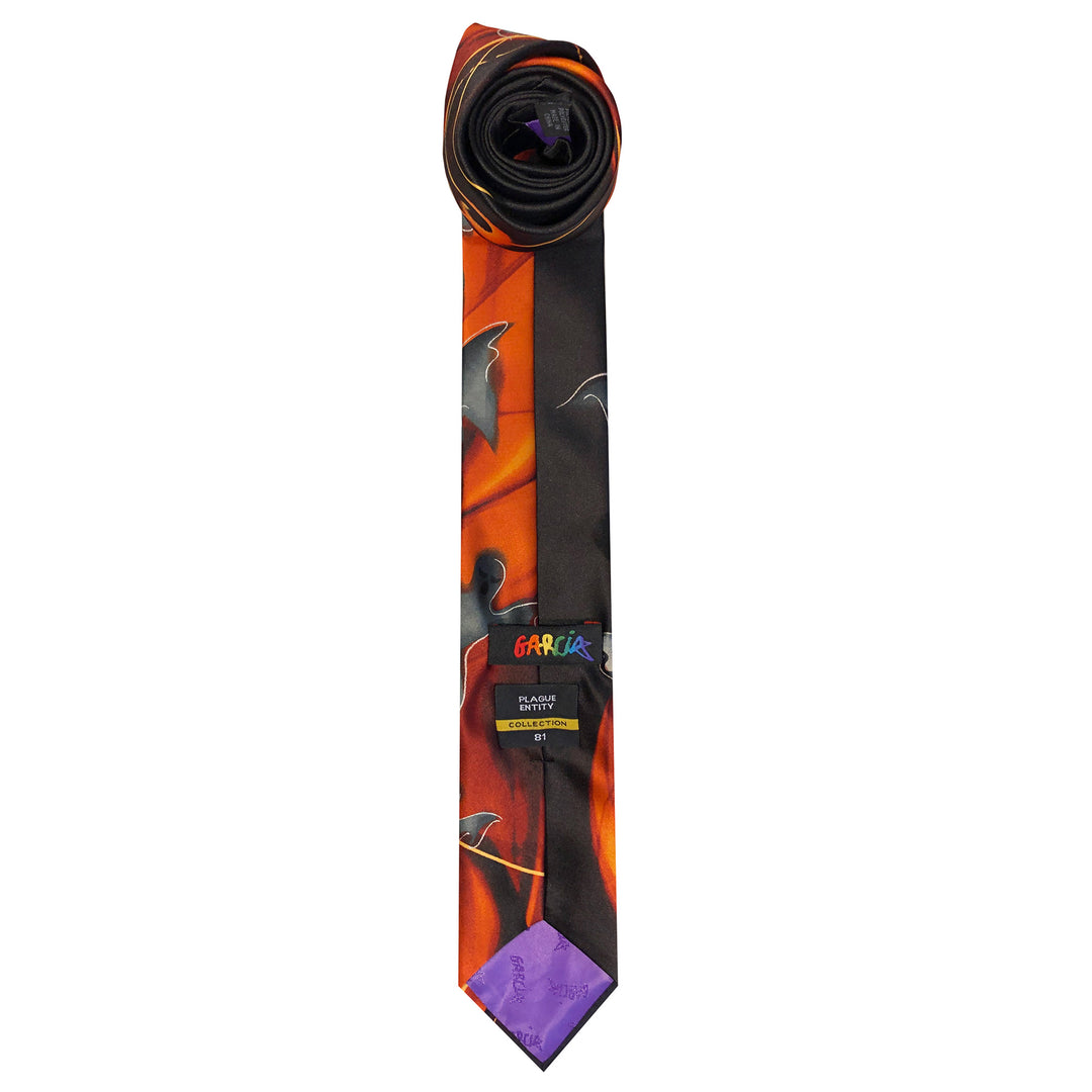 Jerry Garcia Halloween Flying Ghosts Tie