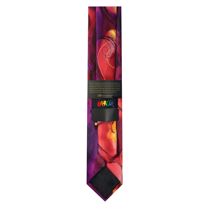 Jerry Garcia Valentine's Warm Hearts Extra Long Tie
