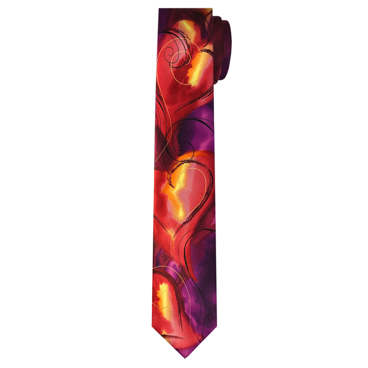 Jerry Garcia Valentine's Warm Hearts Tie