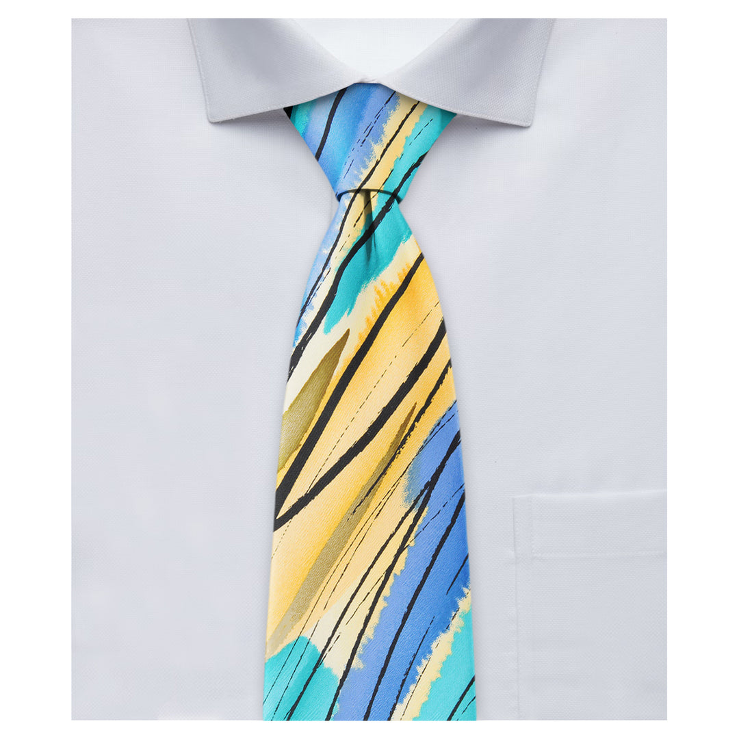 Jerry Garcia Lunch Tie - Yellow