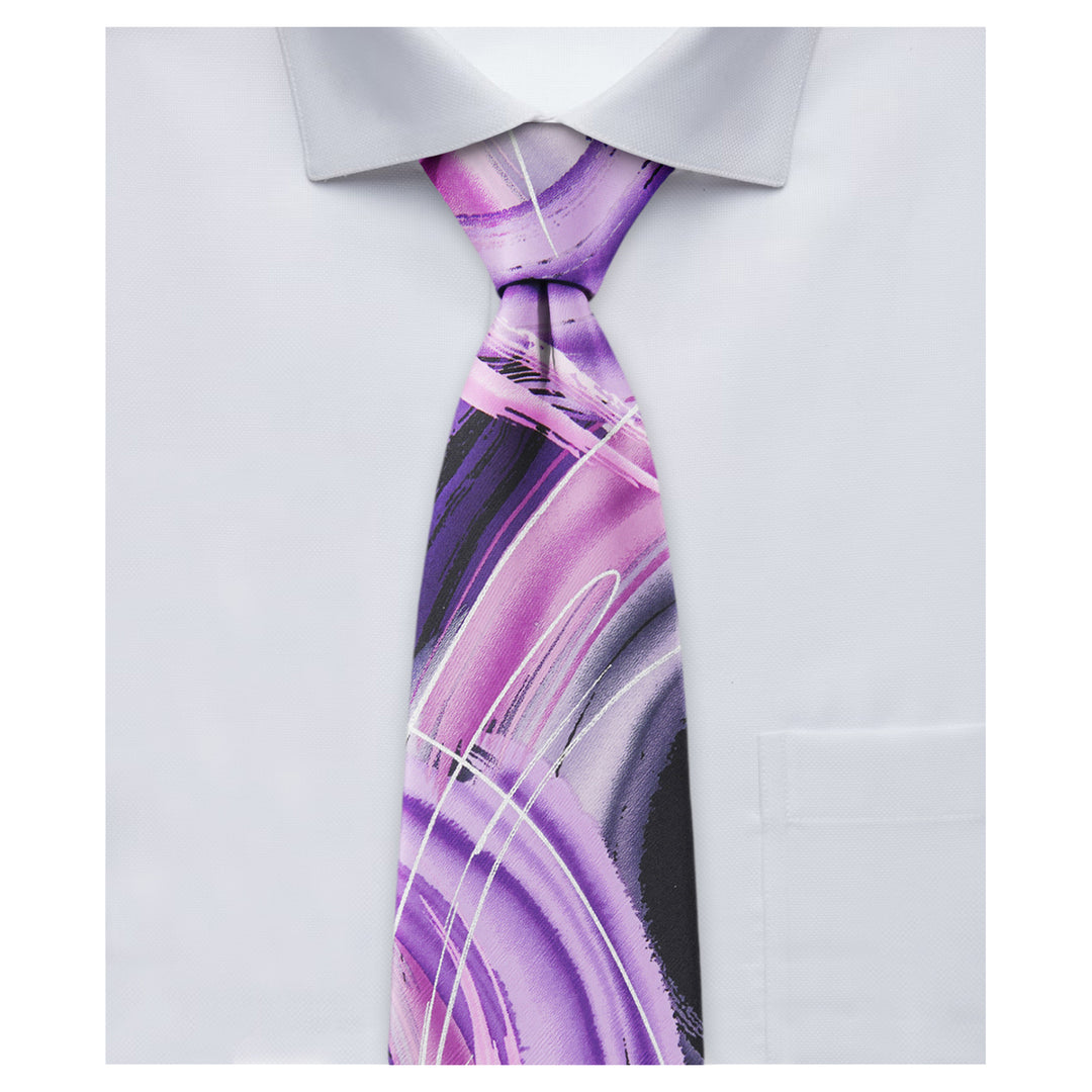 Jerry Garcia Juggling Show Tie - Purple
