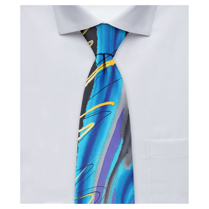 Jerry Garcia Seascape Tie - Blue