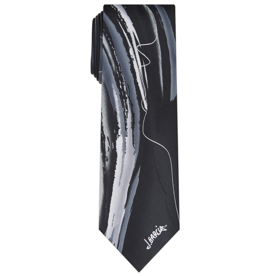 Jerry Garcia Not Necessarily Tie - Charcoal