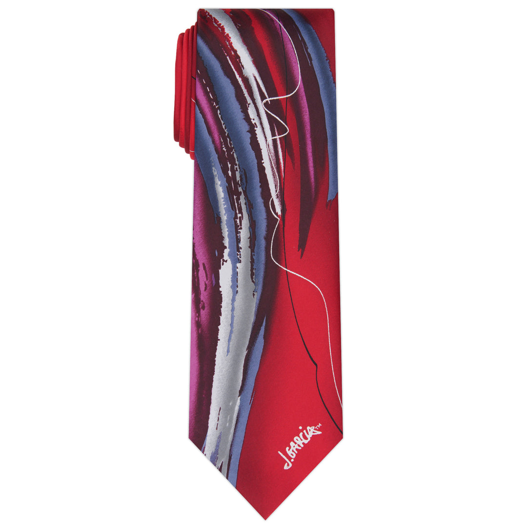 Jerry Garcia Not Necessarily Tie - Red