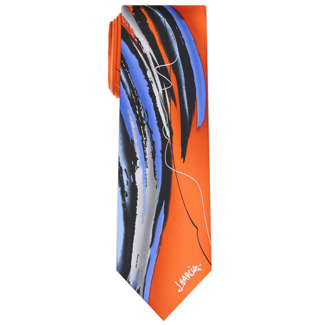 Jerry Garcia Not Necessarily Tie - Orange
