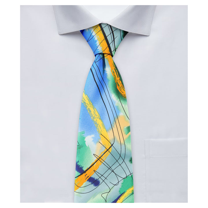 Jerry Garcia Malachite Valley Tie - Green